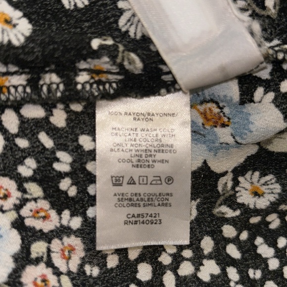 Floral below knee dress - Picture 5 of 5